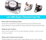 Dryer Thermal Fuse Kit for Whirlpool & Maytag