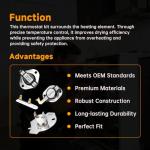 4-in-1 Dryer Thermostat and Fuse Kit
