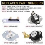 Seentech Dryer Thermostat and Fuse Replacement Kit