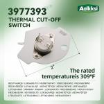 Dryer Thermostat and Fuse Kit for Whirlpool, Kenmore