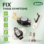 Dryer Thermostat and Fuse Kit for Whirlpool, Kenmore
