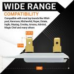 Dryer Cycling Thermostat & Thermal Fuse for Whirlpool