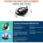 Dryer Cycling Thermostat & Thermal Fuse for Whirlpool