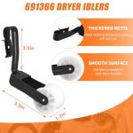 Dryer Repair Kit for Whirlpool Kenmore Maytag