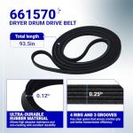 Dryer Drum Belt Idler Pulley Kit for Whirlpool