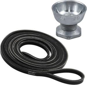 Dryer Motor Pulley & Drum Belt for Whirlpool Kenmore
