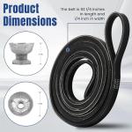 Dryer Motor Pulley & Drum Belt for Whirlpool Kenmore