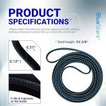 Durable Dryer Drum Belt for Maytag, Whirlpool, Amana