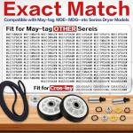 Dryer Repair Kit with Rollers, Belt, and Pulley