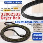 Dryer Repair Kit with Rollers, Belt, and Pulley