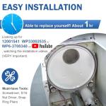 Maytag Dryer Drum Roller and Bearing Kit