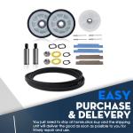 Maytag LDE410 Dryer Roller and Pulley Kit