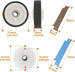 Maytag Dryer Roller and Belt Pulley Kit
