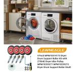 Dryer Roller Belt Repair Kit for Maytag & Whirlpool