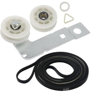 Dryer Idler Pulley Belt Kit for Whirlpool & Kenmore