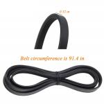 Dryer Drum Roller Kit and Pulley for Maytag