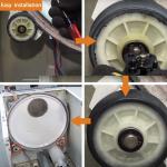 Dryer Drum Roller Kit and Pulley for Maytag