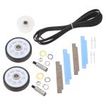 Dryer Drum Roller Kit and Idler Pulley Set