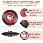 Dryer Repair Kit for Whirlpool, Kenmore, Maytag