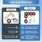 5-Wheel Dryer Repair Kit for Whirlpool Maytag