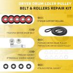 Dryer Repair Kit with Wheels and Pulley