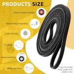 Dryer Repair Kit with Wheels and Pulley