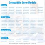 Dryer Repair Kit with Belt and Rollers