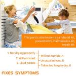 Dryer Repair Maintenance Kit for Whirlpool & Maytag