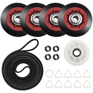 Maytag Dryer Belt Rollers and Pulley Kit