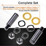 Dryer Drum Support Roller Kit for Maytag & Crosley