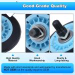 Dryer Drum Roller & Axle Kit for Samsung, Whirlpool