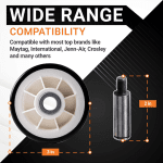 Maytag Dryer Roller Wheel Drum Support Kit 2-Pack