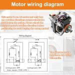 W10410996 Drive Motor for Whirlpool, Maytag Dryers