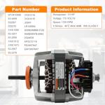 W10410996 Drive Motor for Whirlpool, Maytag Dryers