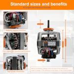 W10410996 Drive Motor for Whirlpool, Maytag Dryers