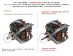 Maytag Dryer Motor W11492434 Compatible Replacement