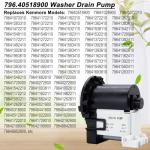 Kenmore Washer Drain Pump Replacement Parts
