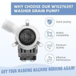 Whirlpool W10276397 Washer Drain Pump Replacement