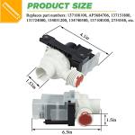 Techecook Washer Drain Pump for Kenmore Frigidaire