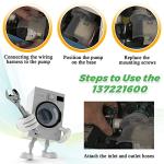 Techecook Washer Drain Pump for Kenmore Frigidaire