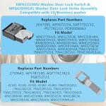 LG Kenmore Washer Door Lock Switch & Strike Assembly