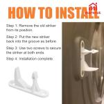 Washer Door Latch Replacement for Frigidaire Kenmore