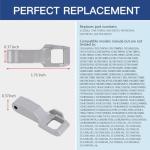 2-Pack Washer Door Lock Strikes for LG/Kenmore