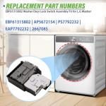 Washer Door Lock Switch for LG Kenmore