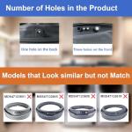 LG & Kenmore Washer Door Gasket Replacement MDS47123601