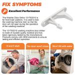 4 Pack Washer Door Striker for Frigidaire, Kenmore