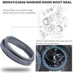 LG Kenmore Washer Door Boot Seal Gasket