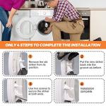 4 Pack Washer Door Striker for Frigidaire, Kenmore