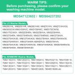 LG Kenmore Washer Door Seal MDS47123601