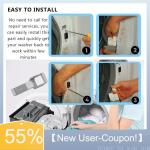 EBF61315802 Washer Door Lock Switch & Strike Assembly